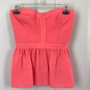Parker Silk Strapless Top